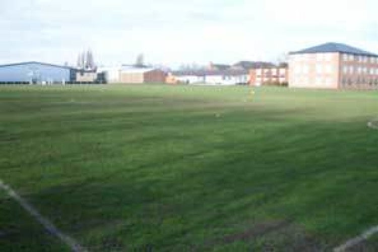 Green Grass of School Maintenance