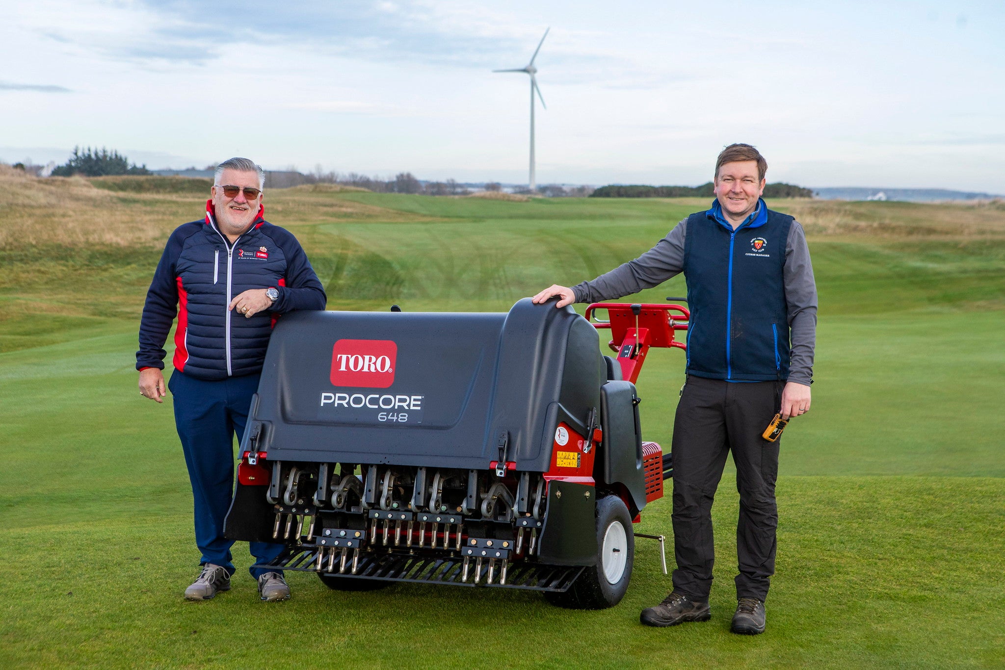 The Toro “must have tool” for aeration arrives at Royal Aberdeen