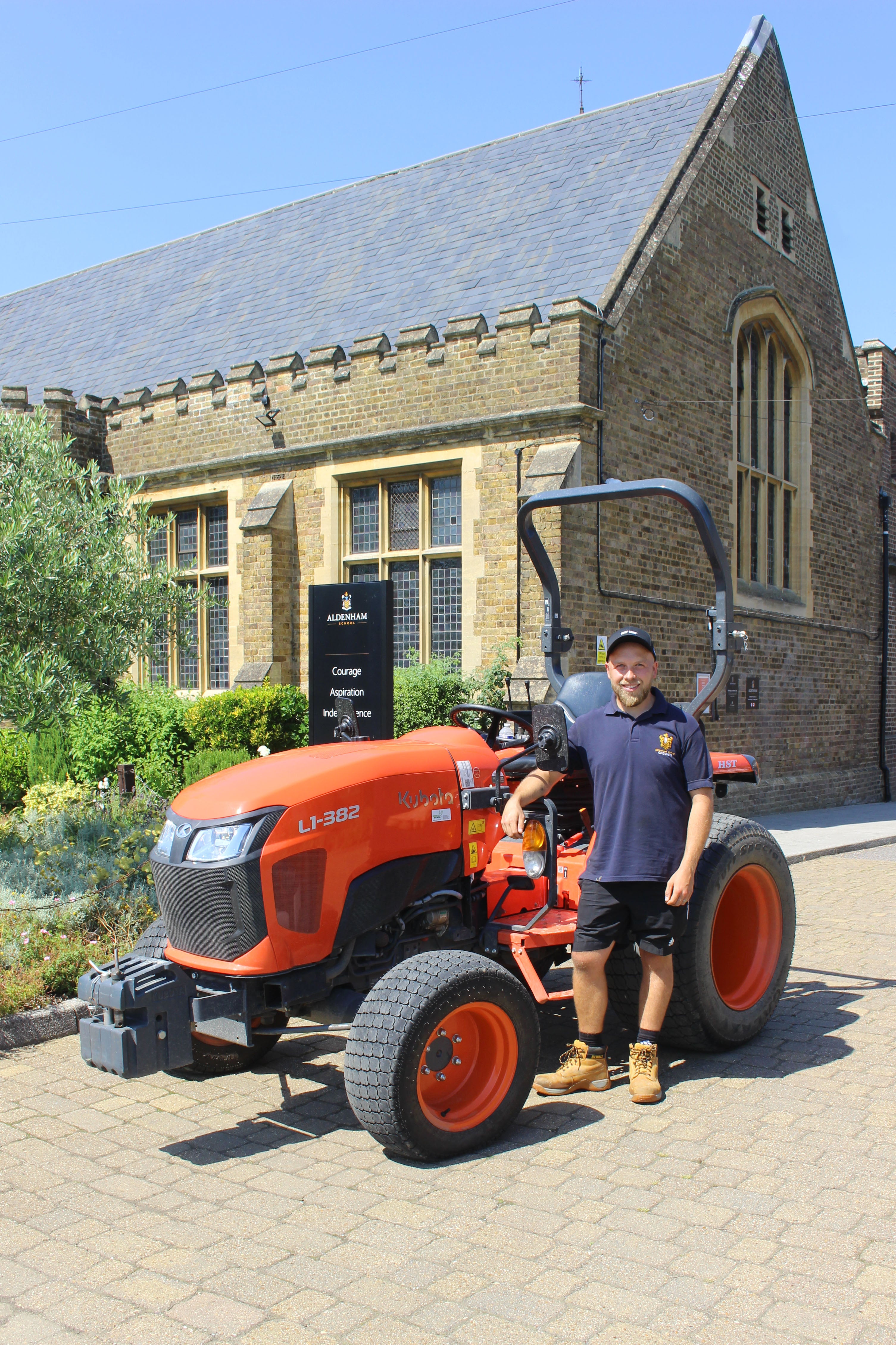 Kubota fleet is the key to maintenance operations at the ‘seriously sporty’ Aldenham School