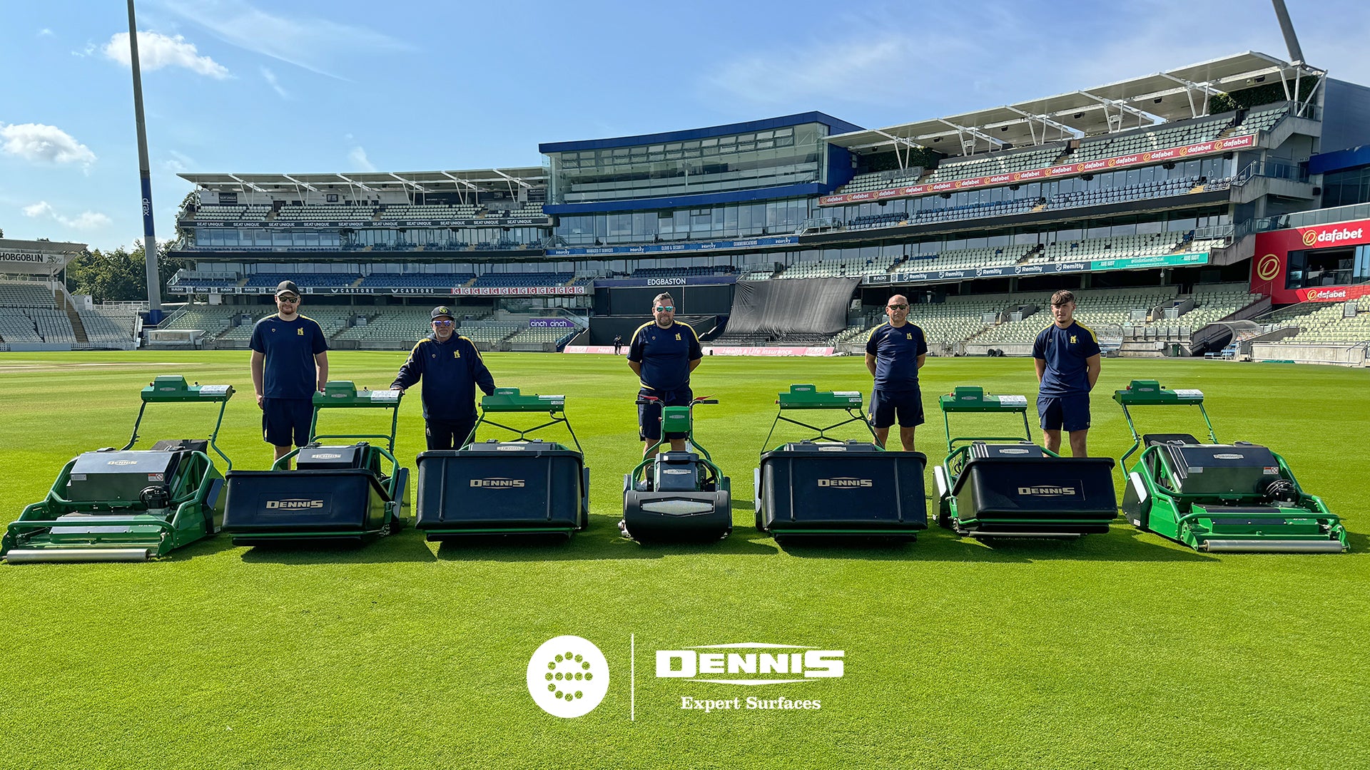 Dennis Mowers partners with Edgbaston Stadium