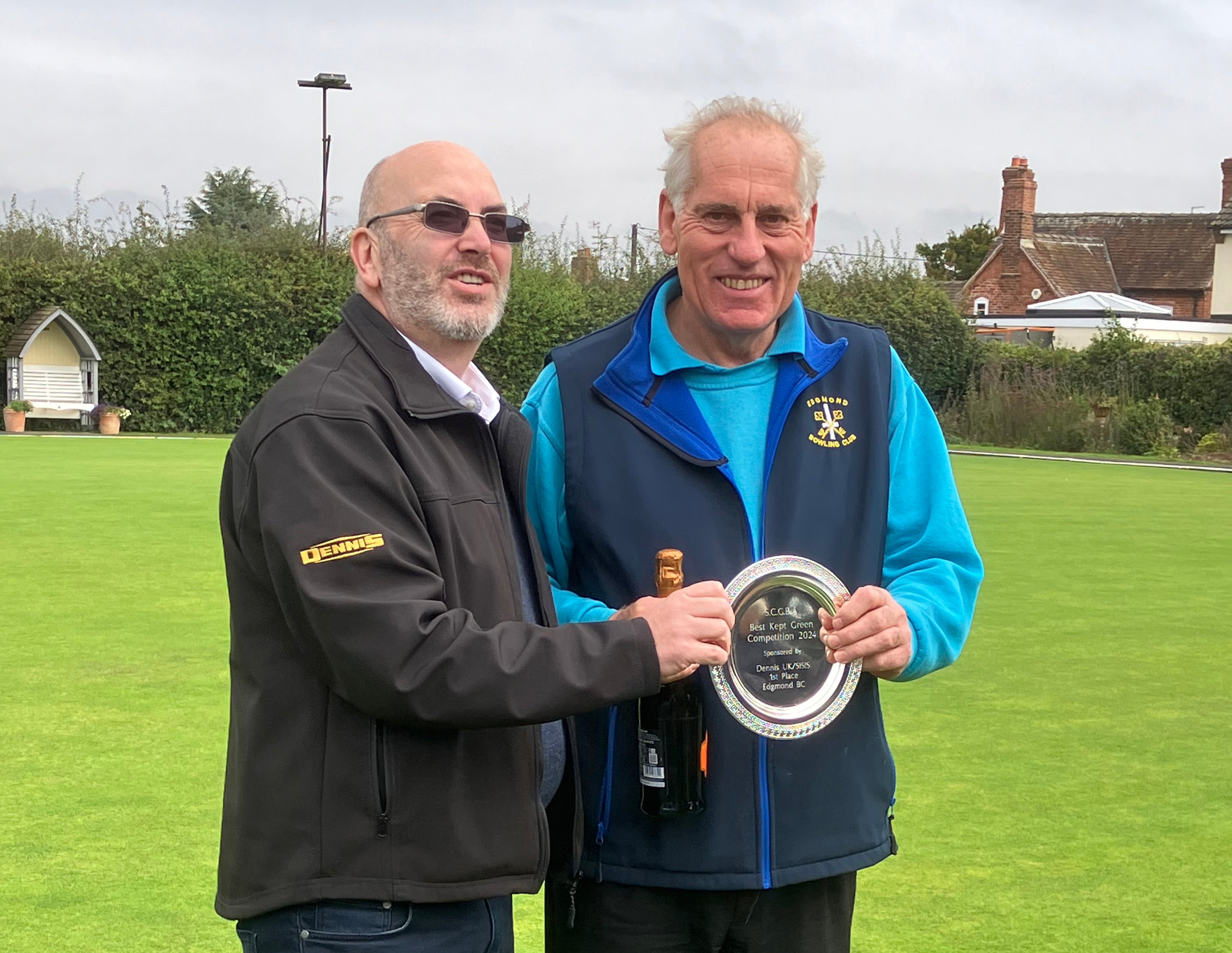 Edgmond Bowling Club wins Best Kept Green in Shropshire 2024