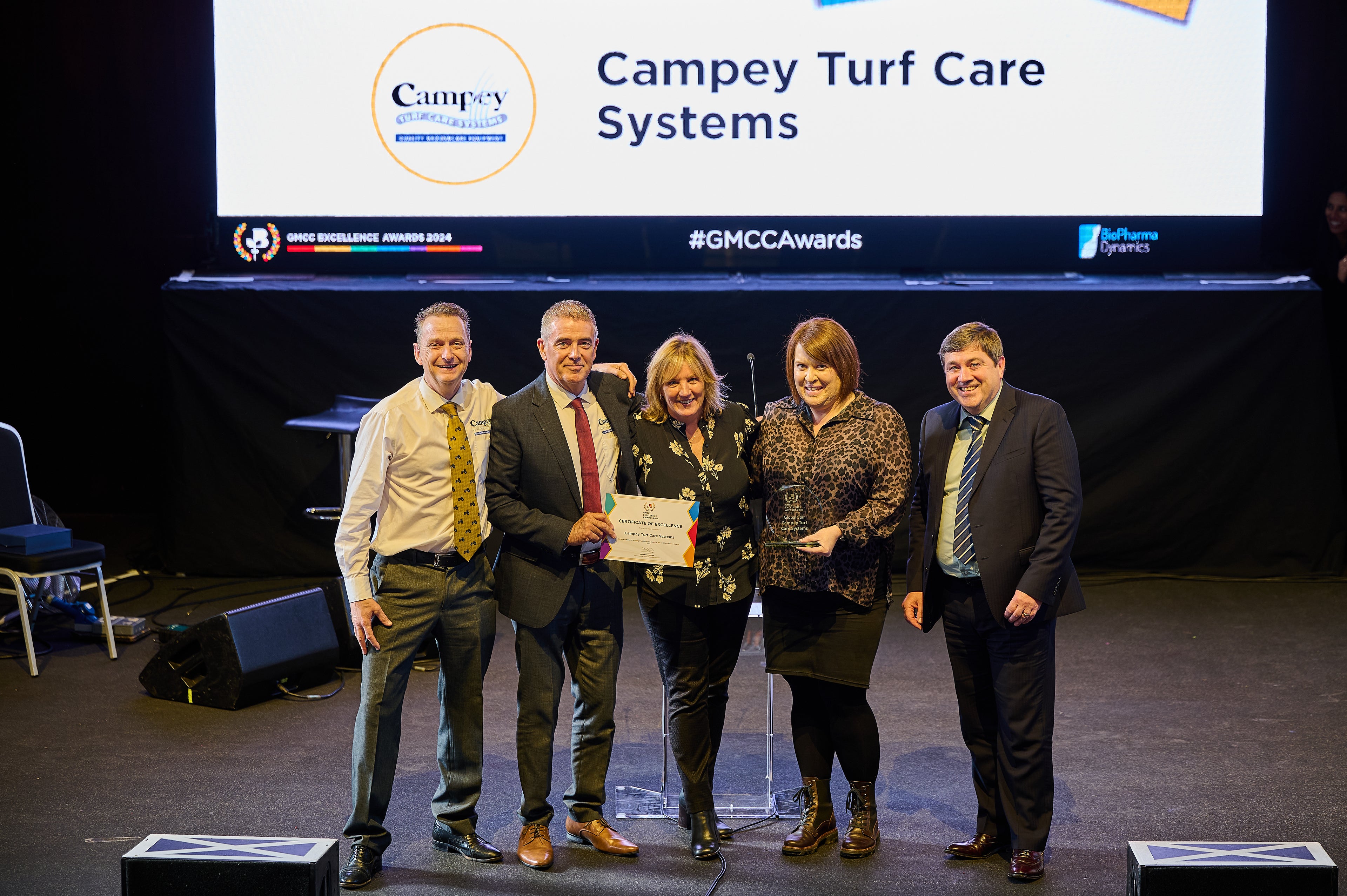 Campey Turf Care Systems wins Greater Manchester Chamber of Commerce Global Star Award 2024