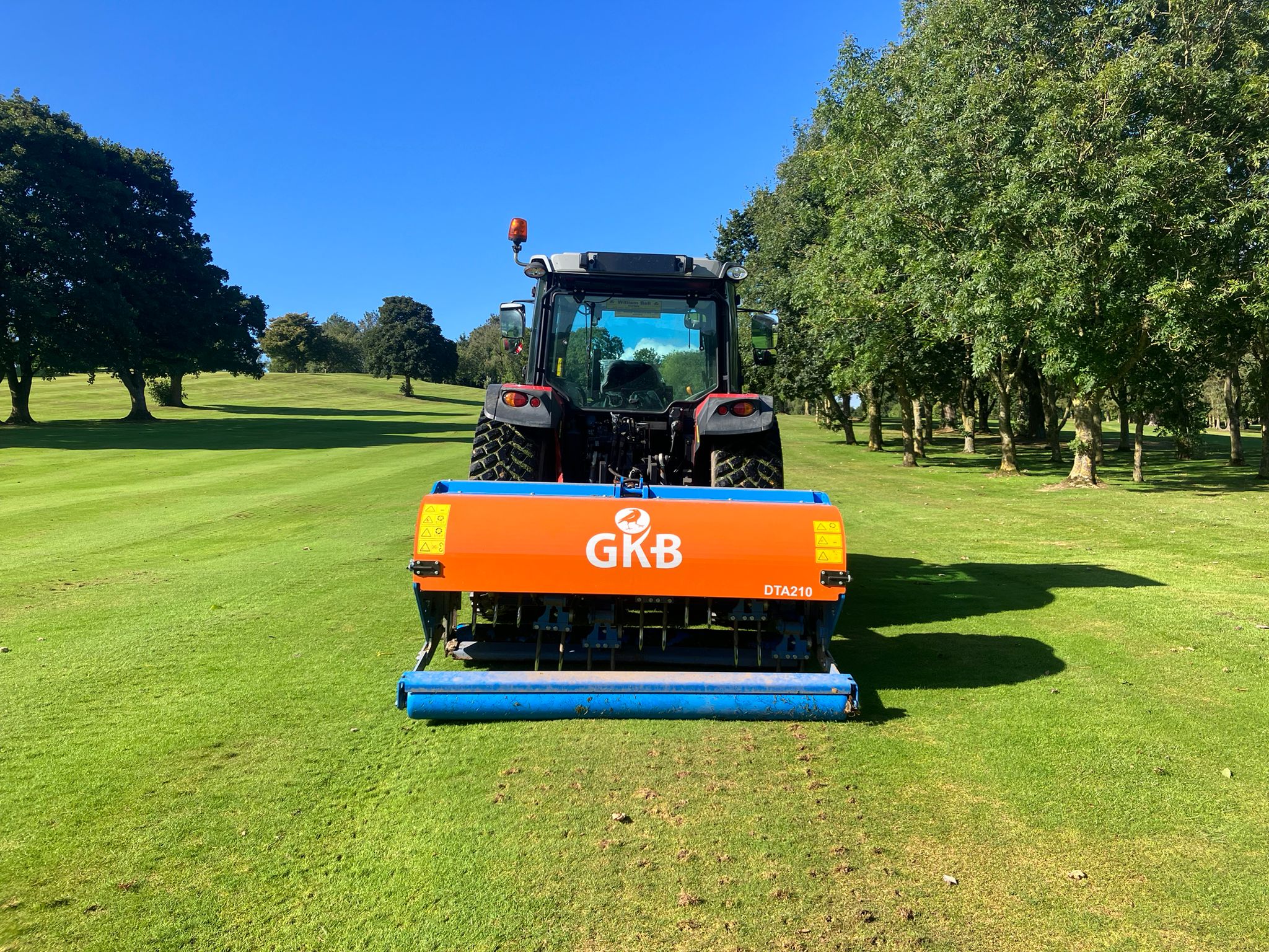 GKB Deep Tine Aerator receives glowing review from N&E Grounds Maintenance