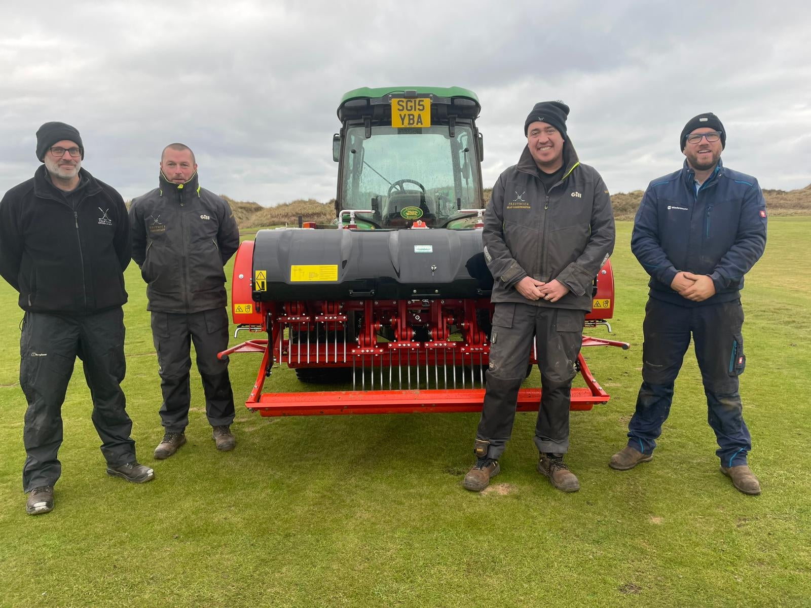 Prestwick GC replaces 15-year-old  Wiedenmann Terra Spike XF6 with GXi8 HD