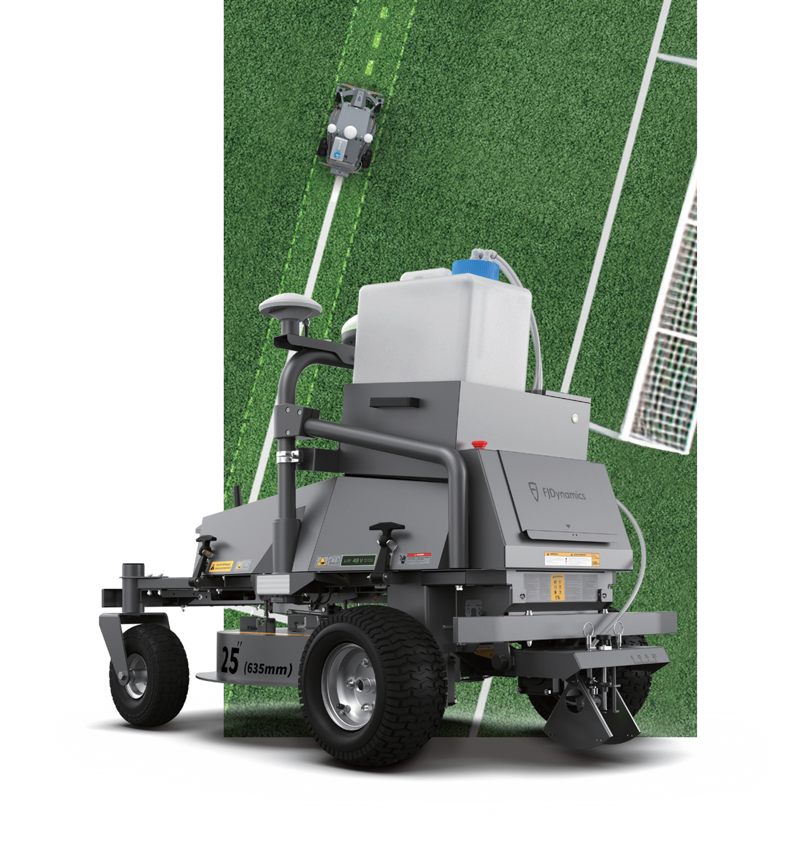 Fully autonomous combo mower and line marking robot launched in the UK