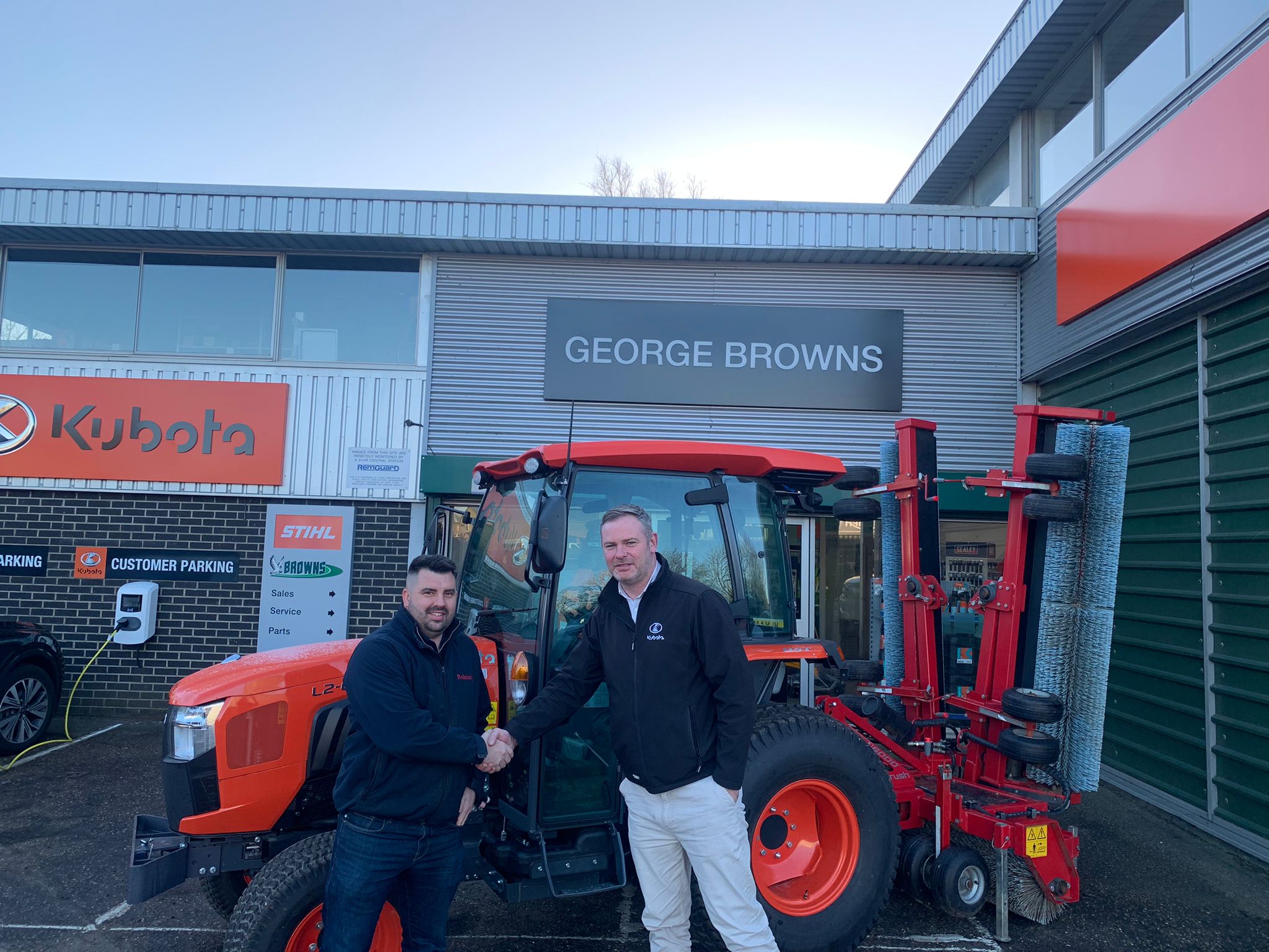 Redexim extend territory for George Browns Ltd into Essex and North London