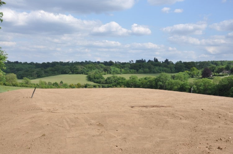 Another view from new tee 14 during construction May 19th