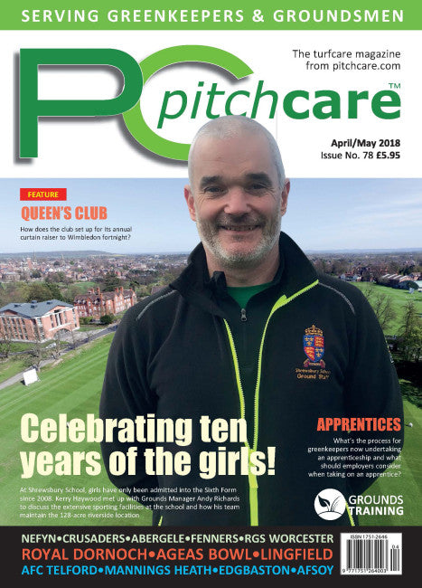 Pitchcare Magazine - Issue 78 Cover