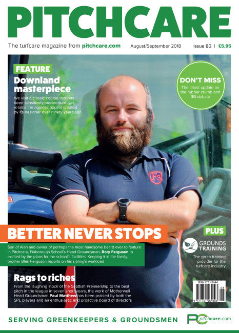 Pitchcare Magazine - Issue 80 Cover