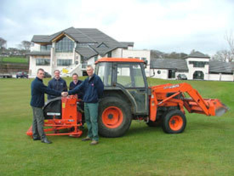 Deep Aeration at Ballycastle Golf Club