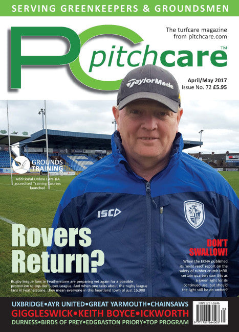 Pitchcare Magazine - Issue 72 Cover