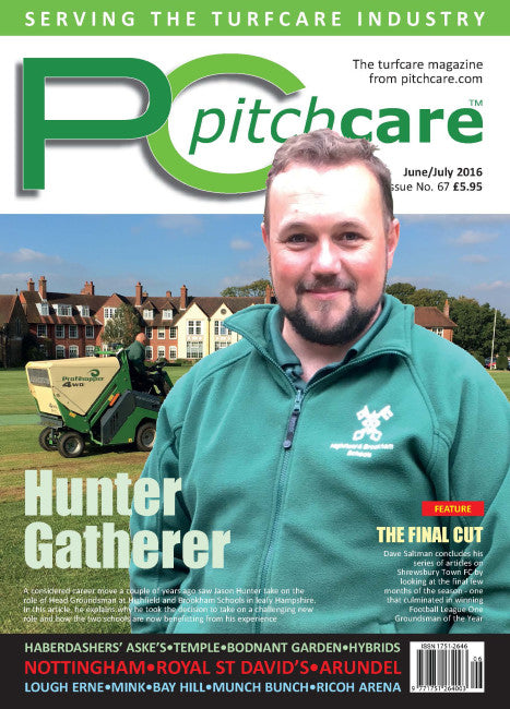 Pitchcare Magazine - Issue 67 Cover