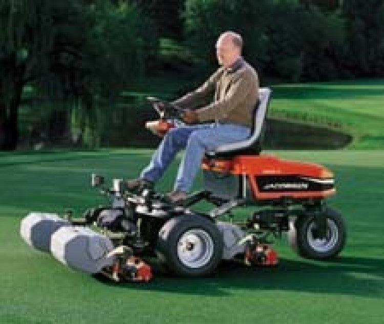 Electric greens mower for Country Club