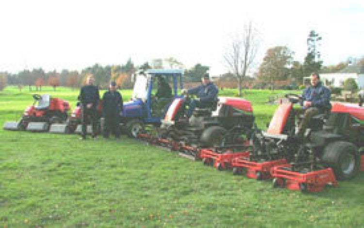 Articulated rotary mower transforms the rough at Eaton Golf Club