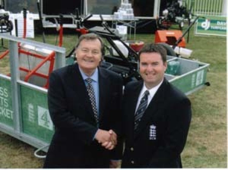 ECB and Channel 4 confirm £400,000 order with D J Turfcare