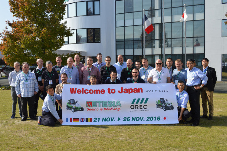 Etesia dealers rewared with trip to Japan