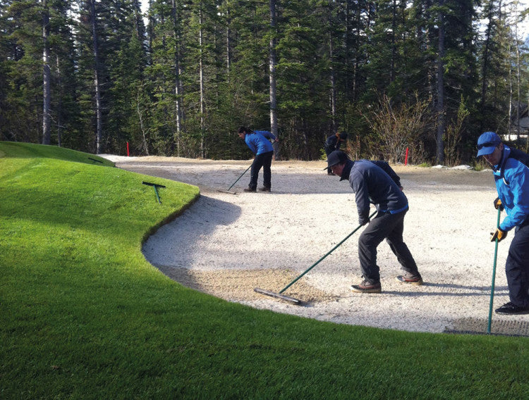 Greenkeeper apprenticeships bunker