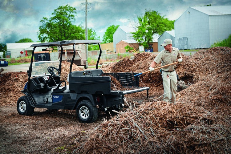 Hauler PRO Loading Mulch in Bed