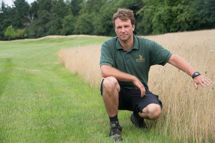 Jaey Goodchild with rough alongside fairway 2 mr