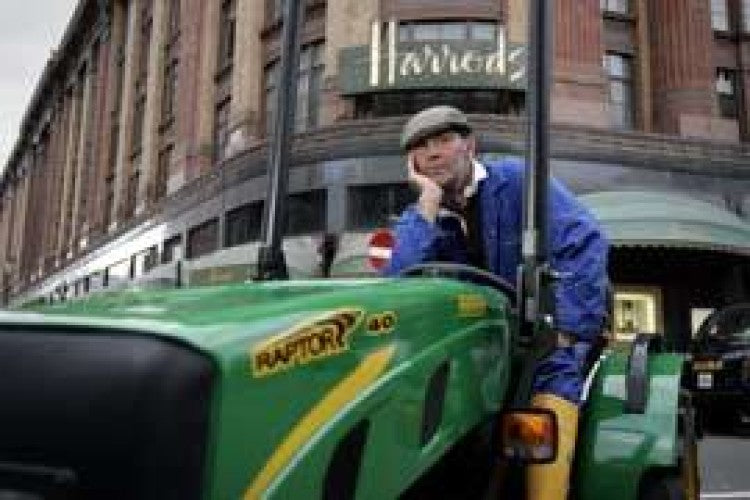 Ferrari causes a stir on the streets of London