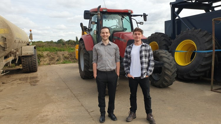 Left - Sam Elliss. Right - Edmund Morron. Taken at farm.jpg