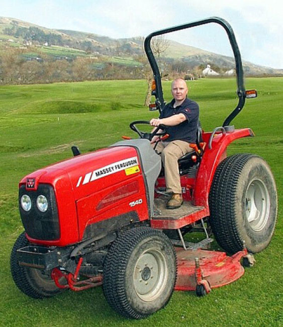 MF Compact Tractor eases workload on North Wales Golf Course