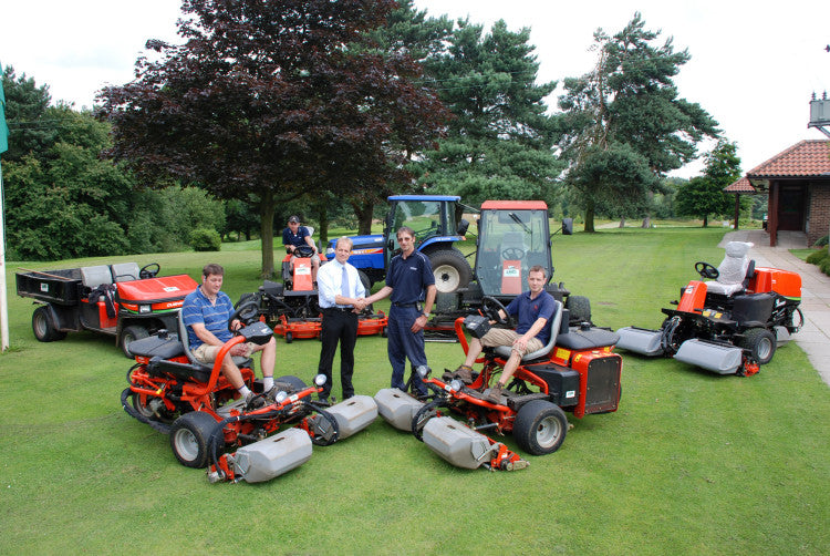 Ransomes Jacobsen dealer support is a key to sucess at Market Rasen GC