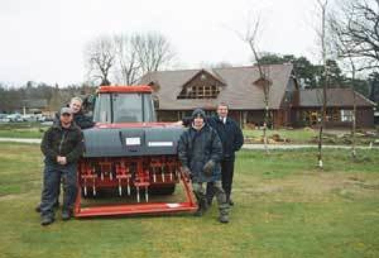 New Machine for Mid Herts Golf Club.