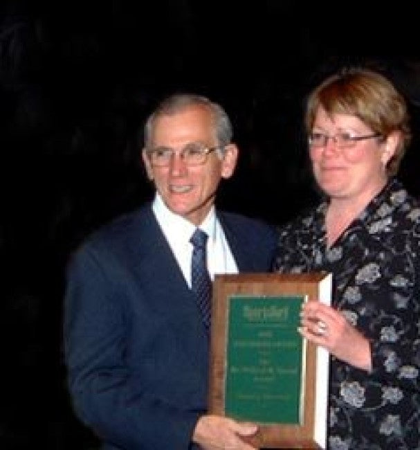 Former Myerscough Lecturer honoured in the USA