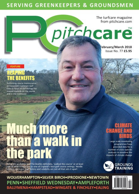 Pitchcare Magazine - Issue 77 Cover