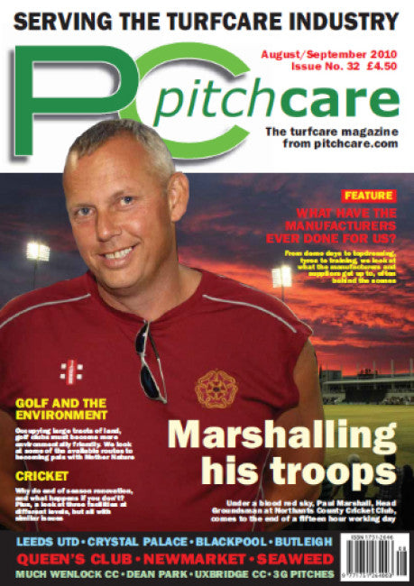 Pitchcare Magazine - Issue 32 Cover