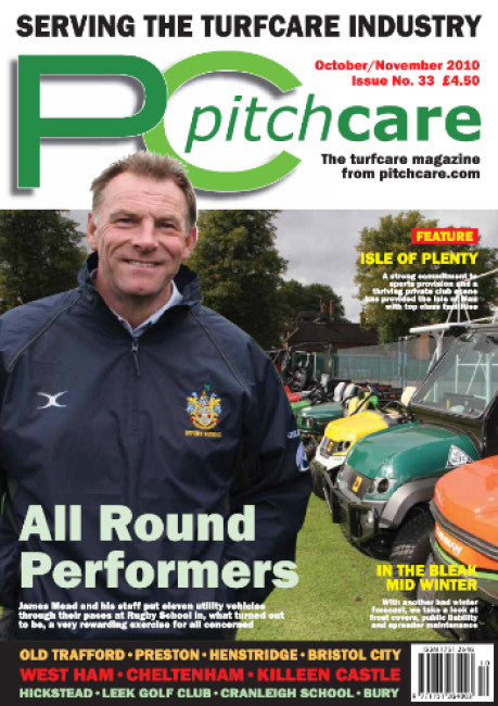 Pitchcare Magazine - Issue 33 Cover