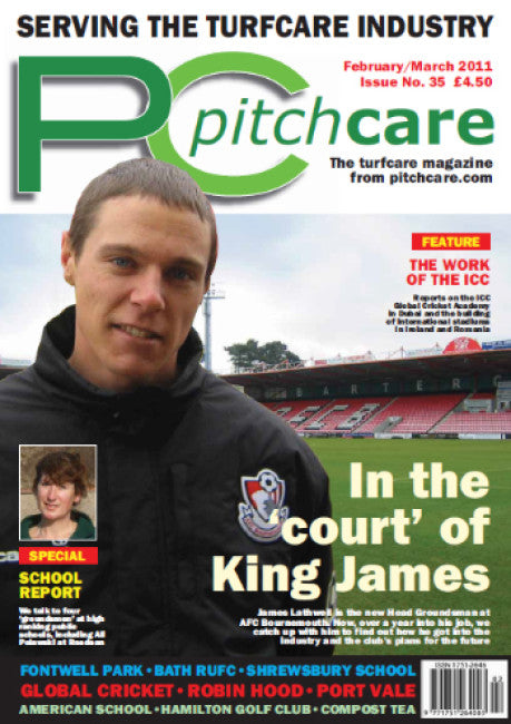 Pitchcare Magazine - Issue 35 Cover