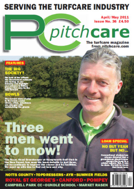 Pitchcare Magazine - Issue 36 Cover