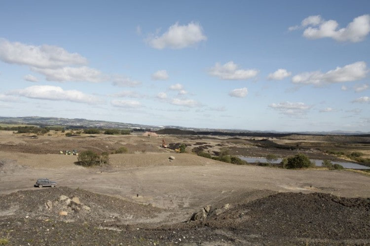 From opencast coalmine to Championship Golf Course