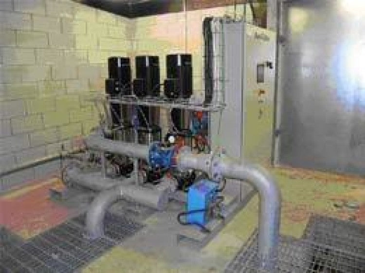 New pump station for golf courses