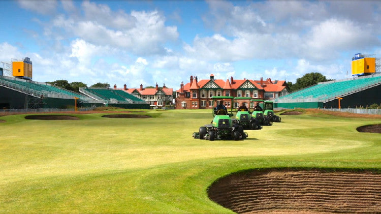 Royal Lytham Open 2012 mower fleet