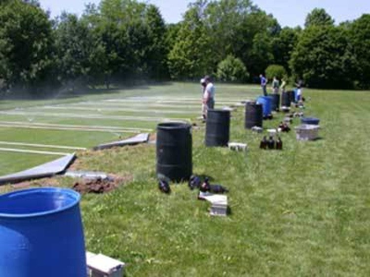 Best Management Practices to reduce Pesticide runoff from Turf