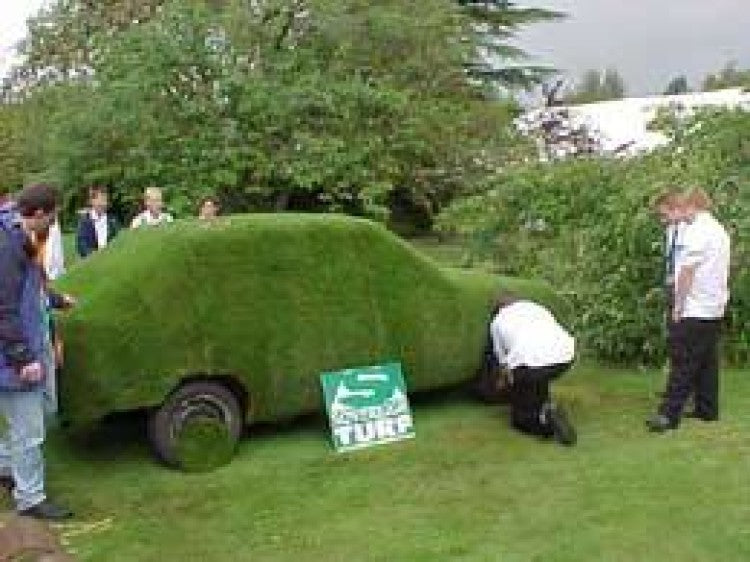 Turf car at Writtle College open day