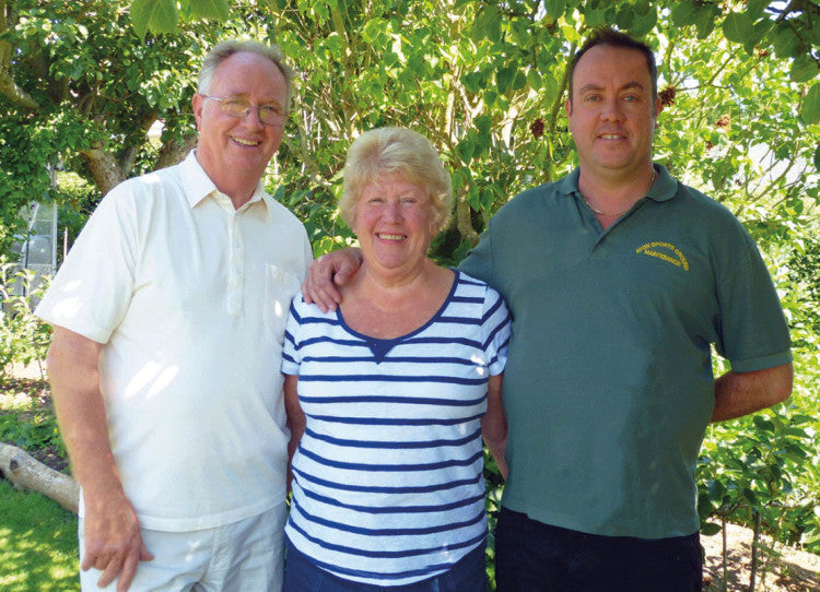 Terry, Yvonne and Matthew Phillips