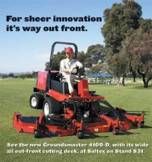 Powerful contour-mowing technology from Toro