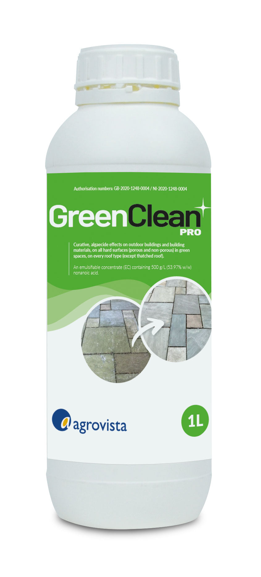 GreenClean Pro 1L Hard Surface Algae Remover